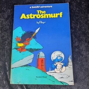 Vintage 1979 The Astrosmurf graphic novel by peyo